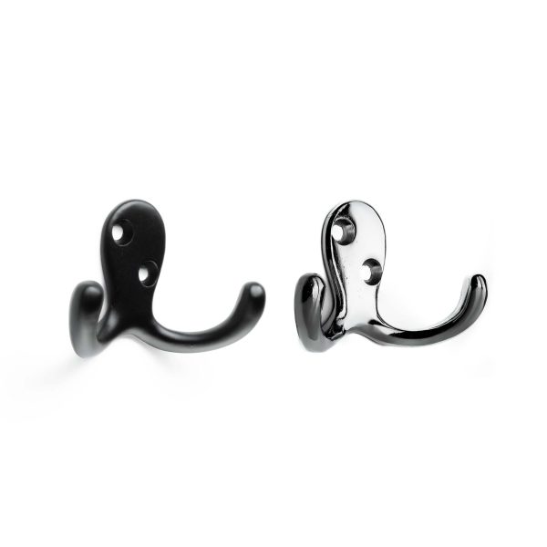 DOUBLE WARDROBE HOOKS - 35MM