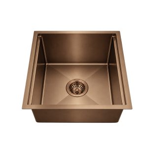 NANO COPPER STAINLESS STEEL SQUARE LIP SINK