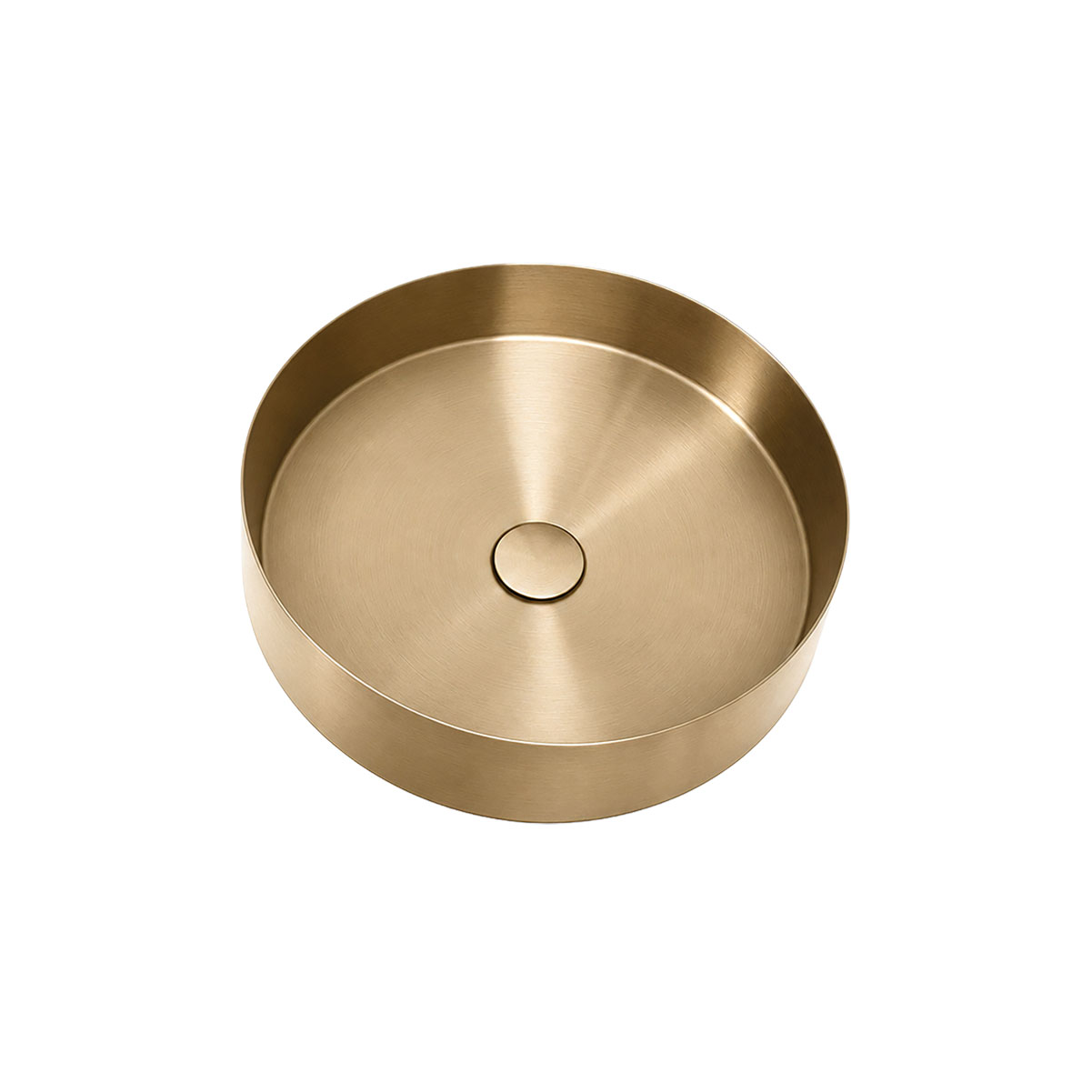 NANO GOLD S/S MEDIUM CYLINDRICAL SINK