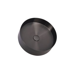 NANO BLK S/S MEDIUM CYLINDRICAL SINK