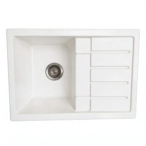 White Granite Sink 640 × 450 × 230