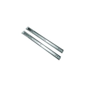 SOFT-CLOSING BALL BEARING DRAWER SLIDE - 2 SPRINGS, ZINC PLATED