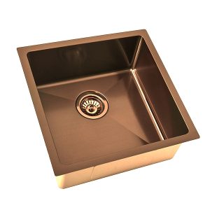 NANO COPPER STAINLESS STEEL SQUARE SINK