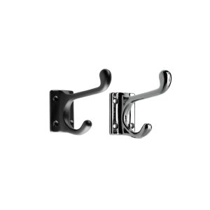 HAT AND COAT HOOKS SQUARE BASE 75MM