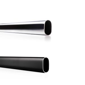 STAINLESS STEEL OVAL TUBE WARDROBE RAIL